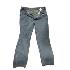 Newtusfan Blue Denim Baggy Jeans Mens 34x28